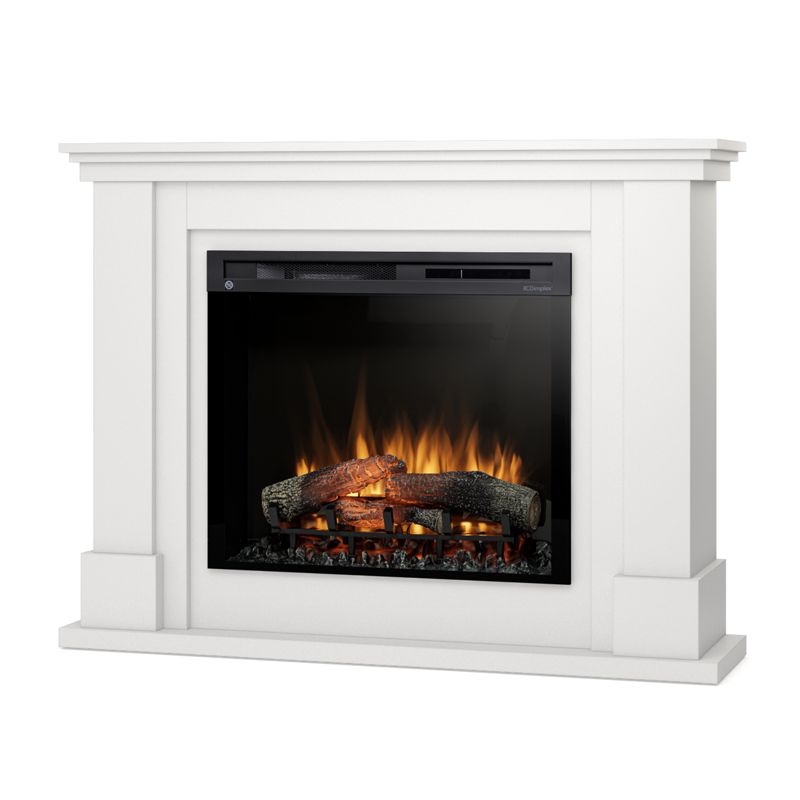 Kominek elektryczny Warmtec Luena 28 XHD 1400W funkcja grzania LED biały mat 1 szt.