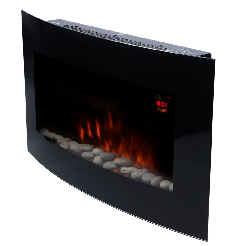 Kominek elektryczny wiszący FERRETTI półokragły LED 71cm - 1 szt