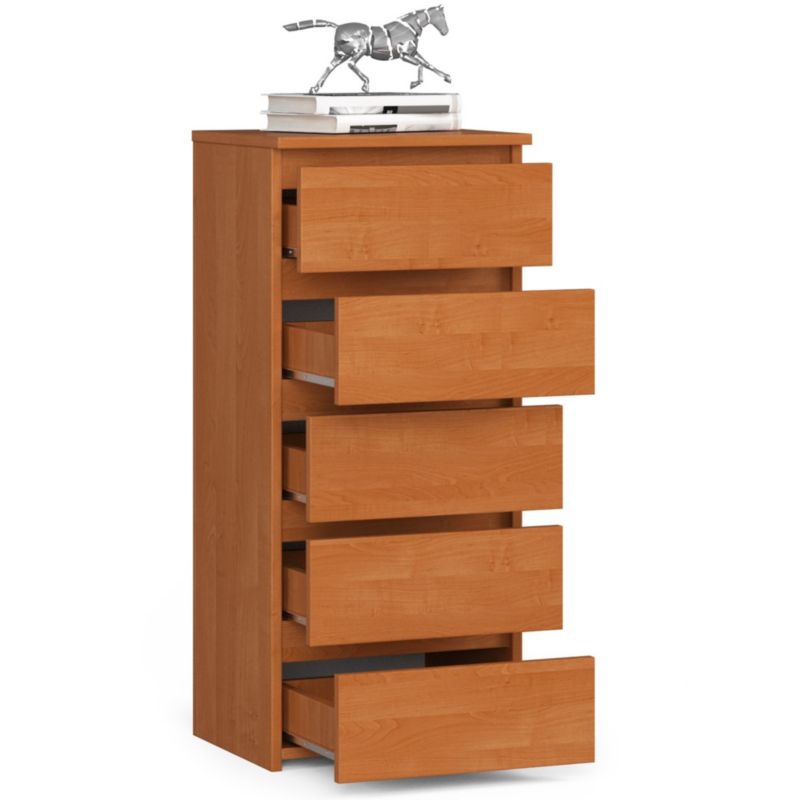 Komoda Akord CL5 Olcha 40 cm 5 szuflad kolor Olcha mat 40x35x92 cm 1 szt.