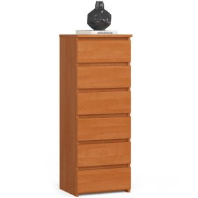 Komoda Akord CL6 Olcha 40 cm 6 szuflad kolor Olcha mat 40x35x109 cm 1 szt.