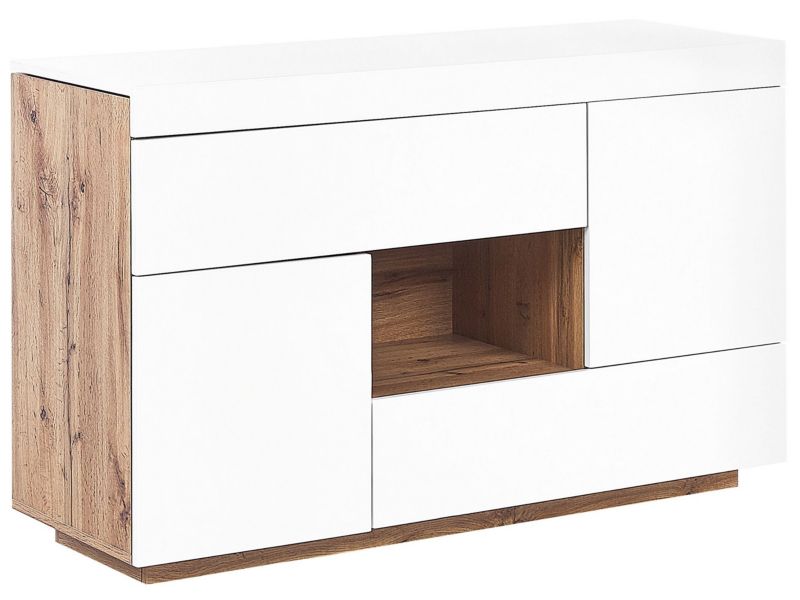 Komoda Goran 77 cm Biały 1 szt.
