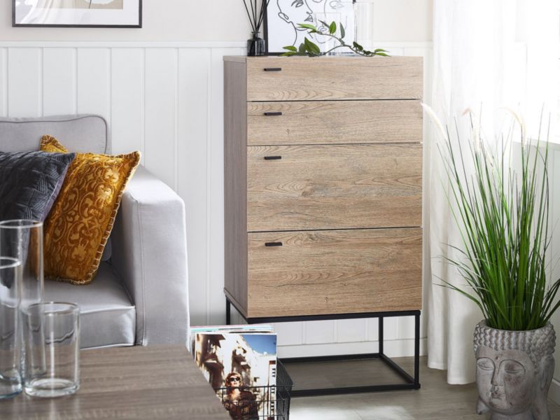 Komoda jasne drewno Acra 1 szt.