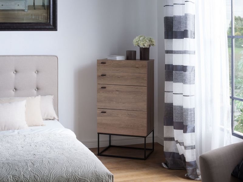 Komoda jasne drewno Acra 1 szt.