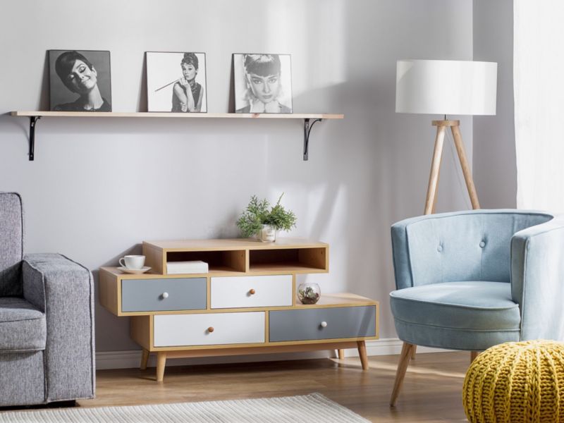 Komoda jasne drewno Irvine 1 szt.