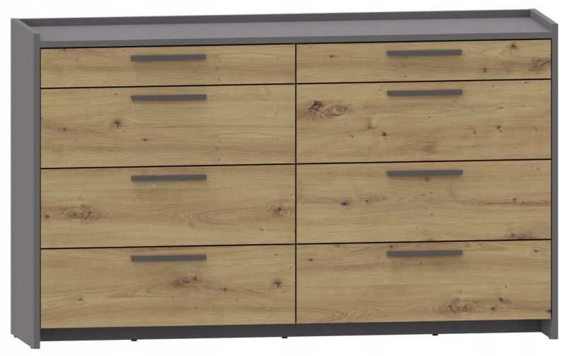 Komoda Matkam szafka ALTIVO COM 135 6SW2SN artisan-antracyt 1 szt.
