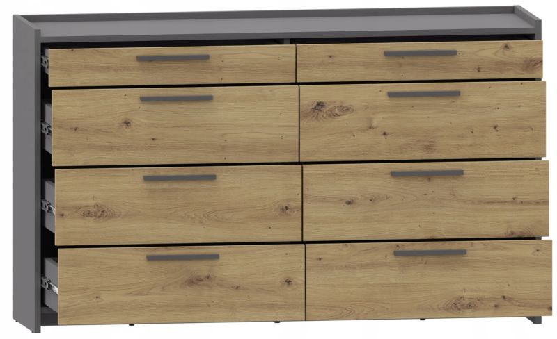 Komoda Matkam szafka ALTIVO COM 135 6SW2SN artisan-antracyt 1 szt.