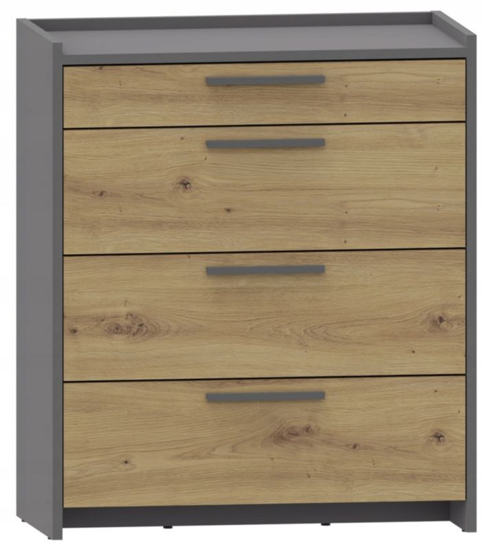 Komoda Matkam szafka ALTIVO COM 70 3SW1SN artisan-antracyt 1 szt.
