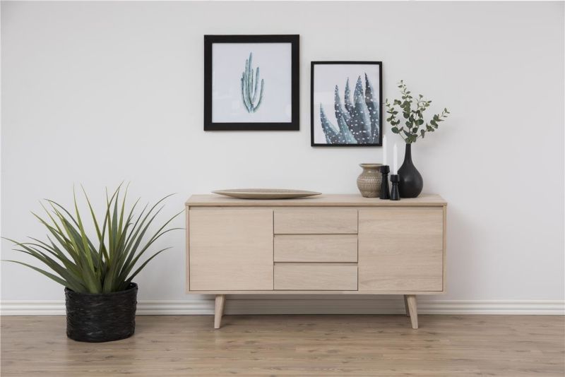 Komoda Nagano ACTONA, dřevěná komoda se šuplíky do obývacího pokoje nebo ložnice. Actona modern, 150 cm, 1 ks.