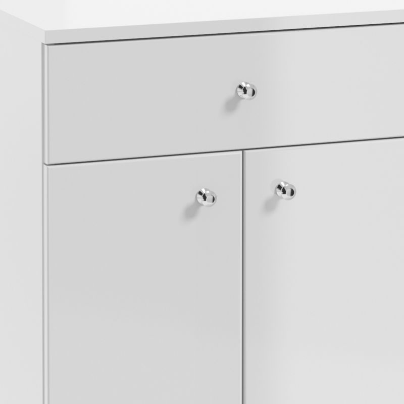 Komoda Pat 50 cm biały połysk