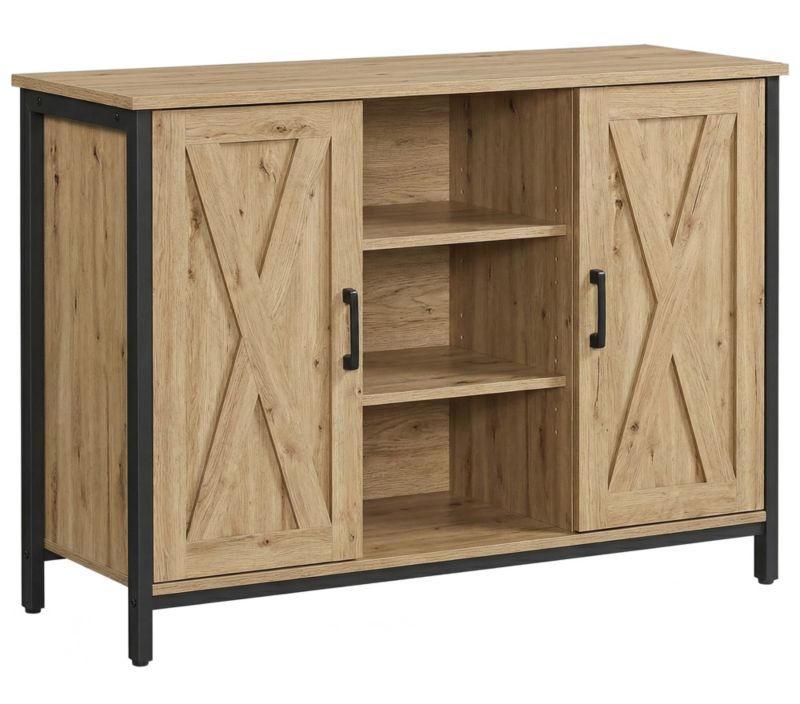 Komoda Songmics dąb artisan do salonu sypialni rustykalna 1 szt