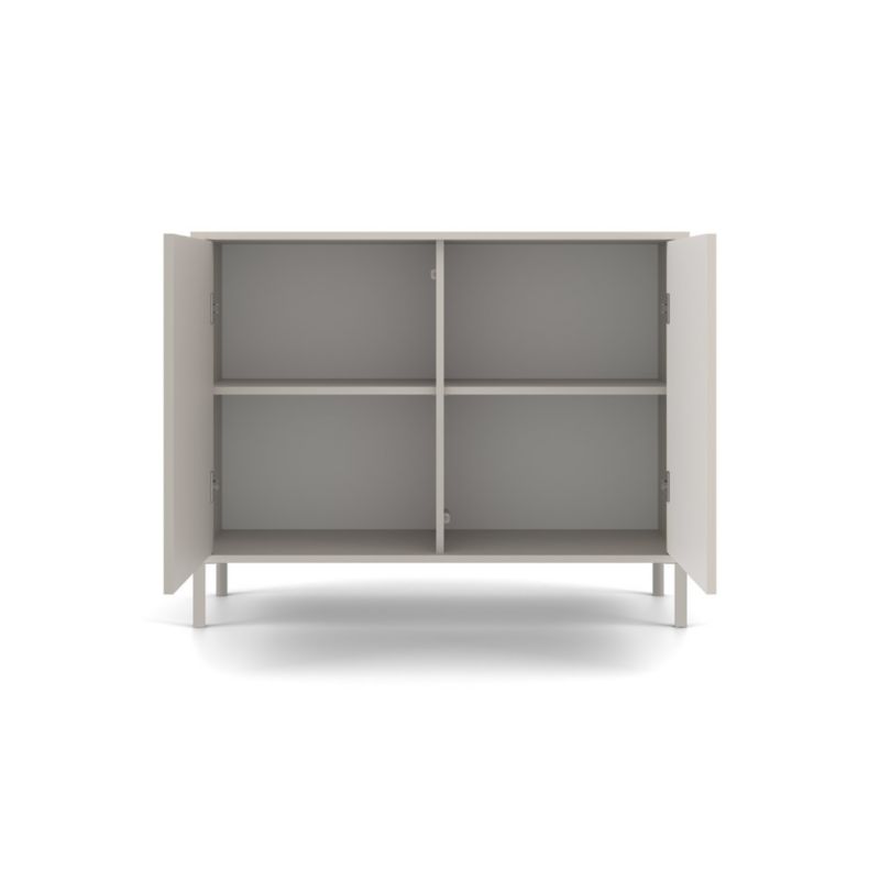 Komoda TopEshop KAMARO 2D Slim/Gładki Kaszmir 103,5x82,5x40 cm 1 szt