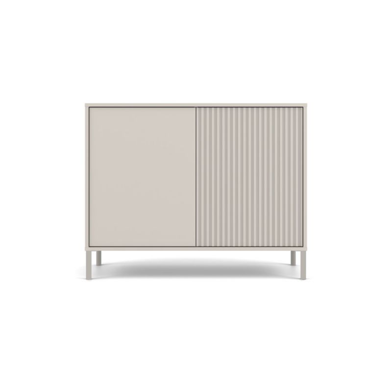 Komoda TopEshop KAMARO 2D Slim/Gładki Kaszmir 103,5x82,5x40 cm 1 szt
