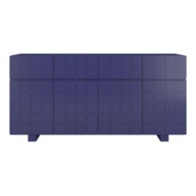 Komoda z frontami 3D Skandica CUBO long granatowy 169cm 1 szt.