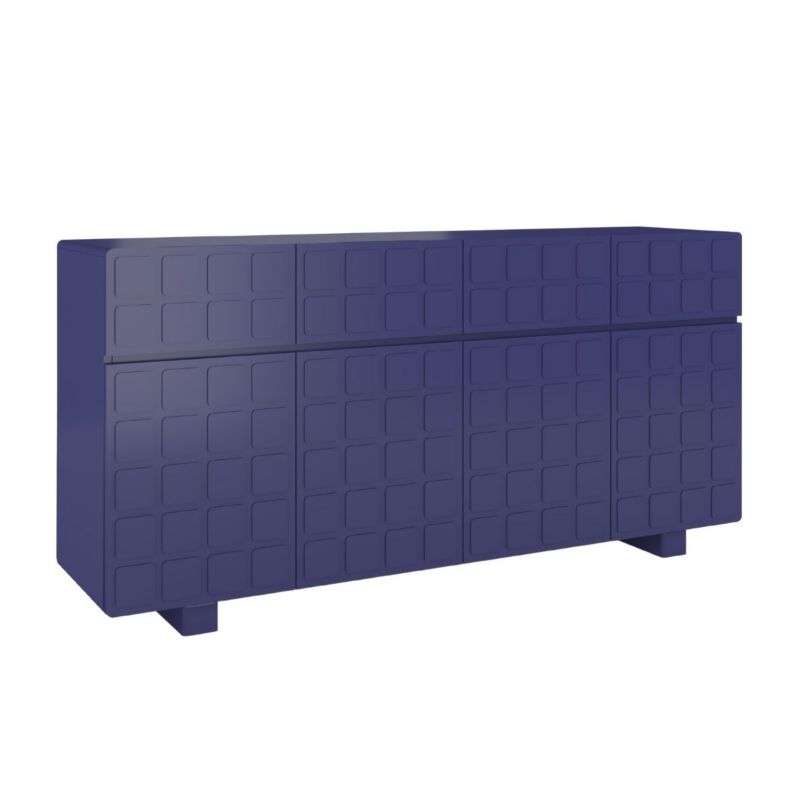 Komoda z frontami 3D Skandica CUBO long granatowy 169cm 1 szt.
