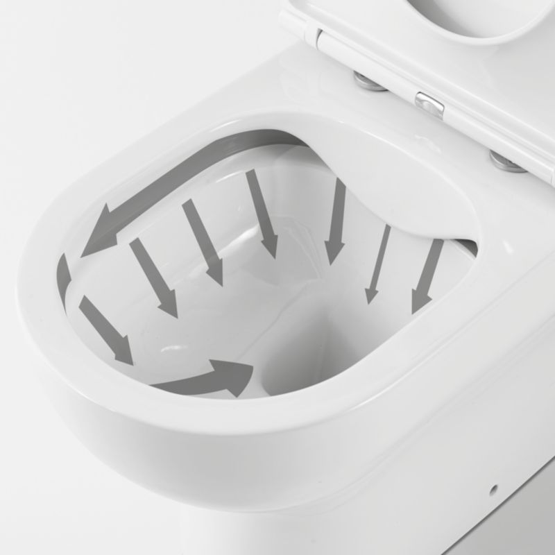 Kompakt WC GoodHome Cavally bezkołnierzowy poziomy 3/6 l z deską wolnoopadającą