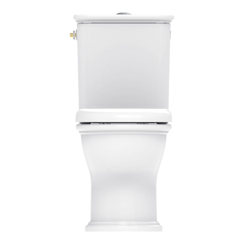 Kompaktní vířivá toaleta GoodHome Endell s pomaluzavíracím sedátkem z Duroplastu, horizontální.