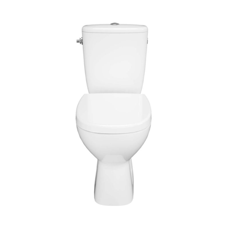 Kompakt WC GoodHome Kamori bezkołnierzowy z deską z duroplastu pionowy