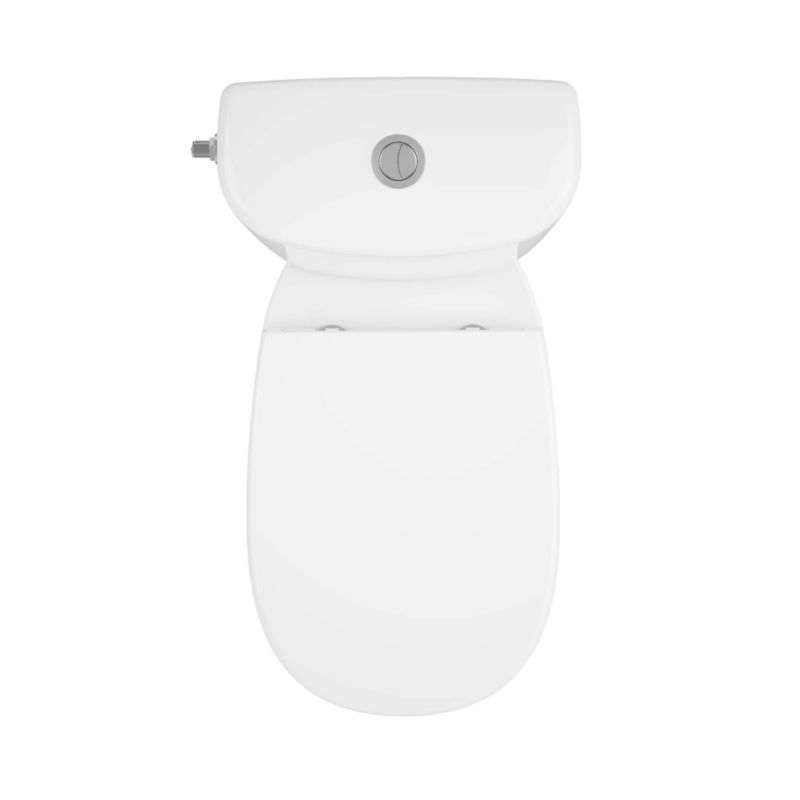 Kompakt WC GoodHome Kamori bezkołnierzowy z deską z duroplastu pionowy