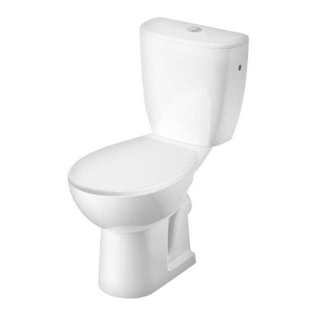 Kompakt WC Koło bezkołnierzowy 3/6 l z wolnoopadającą deską