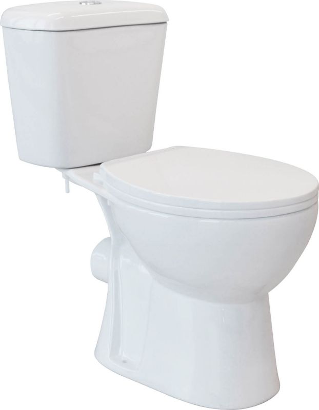 Kompakt WC Orinoco Crespo Rim bezkołnierzowy z deską wolnoopadającą