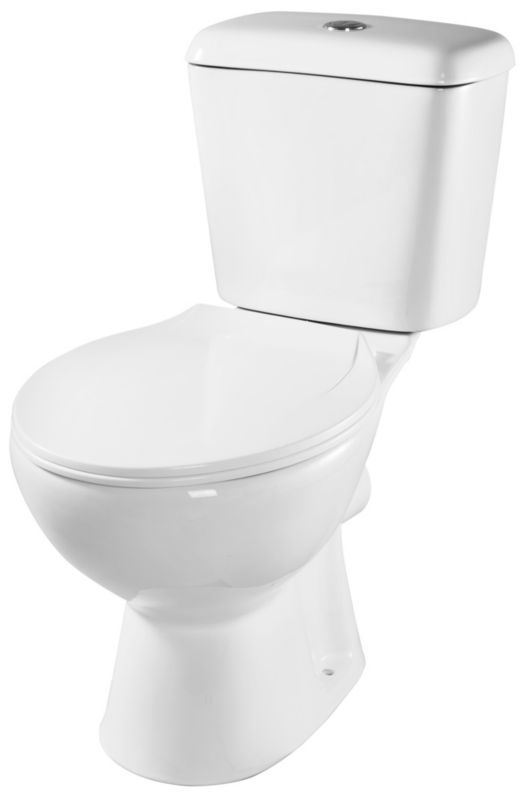 Kompakt WC Orinoco Flow z deską z duroplastu