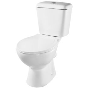 Kompakt WC Orinoco Flow z deską z duroplastu