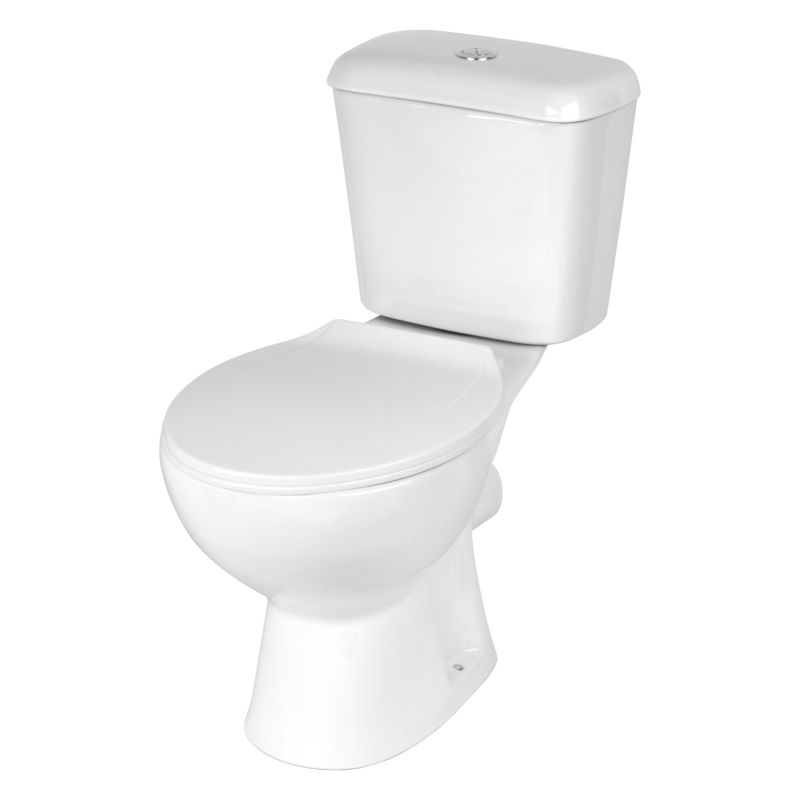 Kompakt WC Orinoco Flow z deską z duroplastu