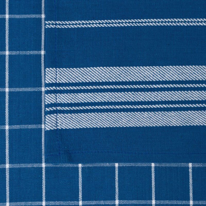 Komplet 2 ścierek RUBI Eurofirany 50 x 70 cm bawełniane niebieskie pasy 1 kpl
