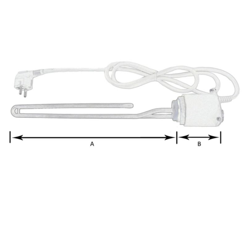Komplet elektryczny z grzałką 3 kW 230 V K5/4