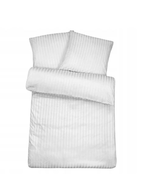 Komplet pościeli z mikrofibry KAM-POL bawełna 100% na zamek pasek 1 cm 160x200 + 2x70x80 3 szt.