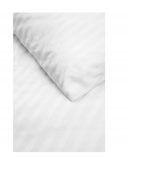 Komplet pościeli z mikrofibry KAM-POL bawełna 100% z zakładką pasek 1 cm 140x200 + 70x80 2 szt.