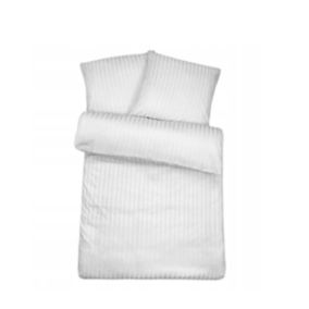 Komplet pościeli z mikrofibry KAM-POL bawełna 100% z zakładką pasek 1 cm 180x200 + 2x70x80 3 szt.