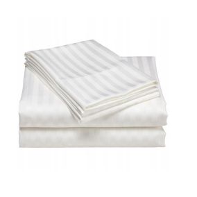 Komplet pościeli z mikrofibry KAM-POL bawełna 100% z zakładką pasek 2 cm 200x220 + 2x50x70 3 szt.
