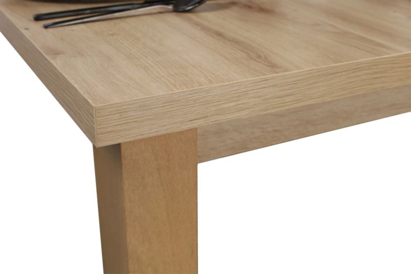 Komplet stół 120x80 z 6 krzesłami Bonni M008-6 Dąb Artisan 1 kpl.