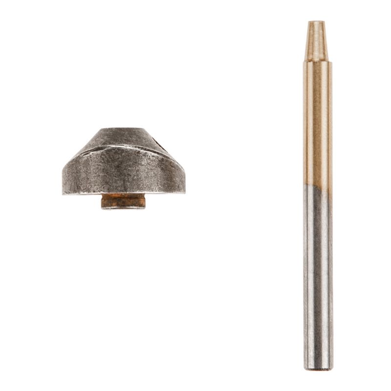 Komplet: stempel i matryca GRAPHITE do nożyc do blachy falistej i trapezowej  1 kpl