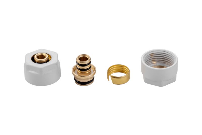 Komplet złączek instalacyjnych Valx do rur PEX 3/4x 16 mm biały 2 szt.