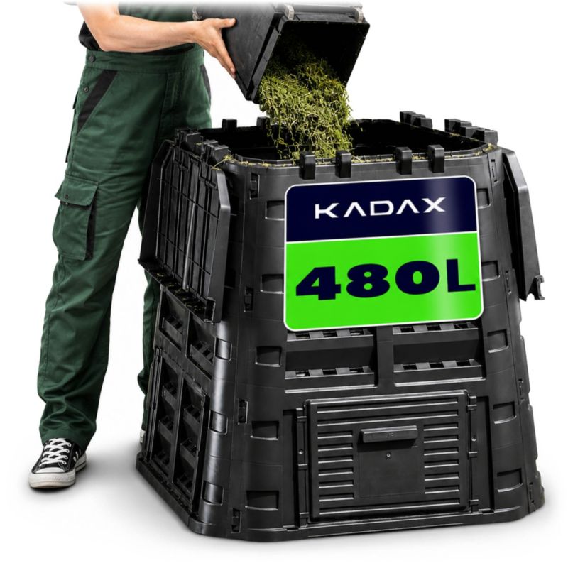 Kompostownik KADAX modułowy Całoroczny mrozoodporny 480L 1szt.