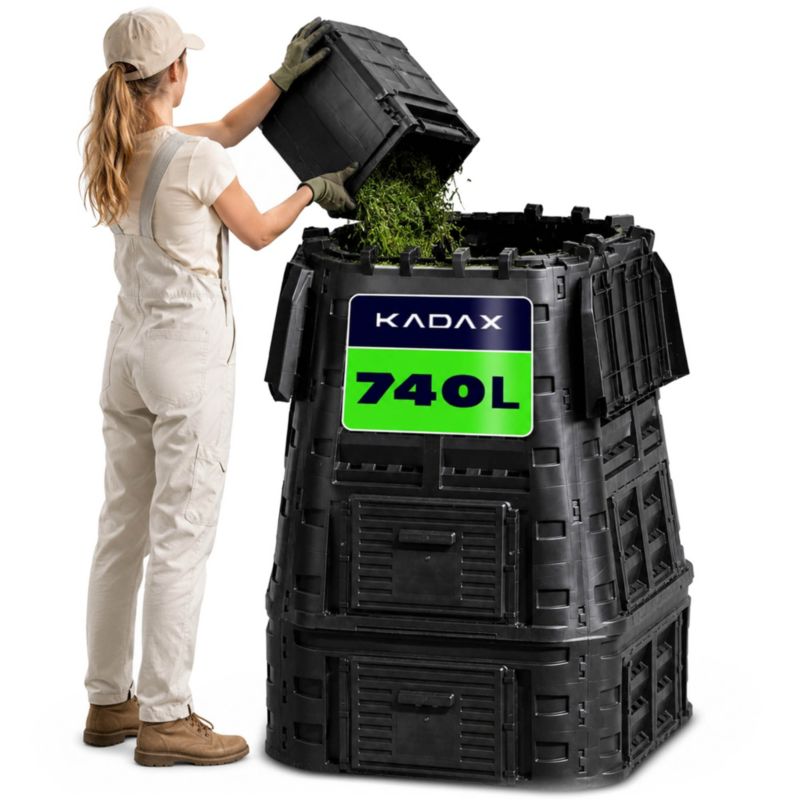 Kompostownik KADAX modułowy Całoroczny mrozoodporny 740L 1szt.