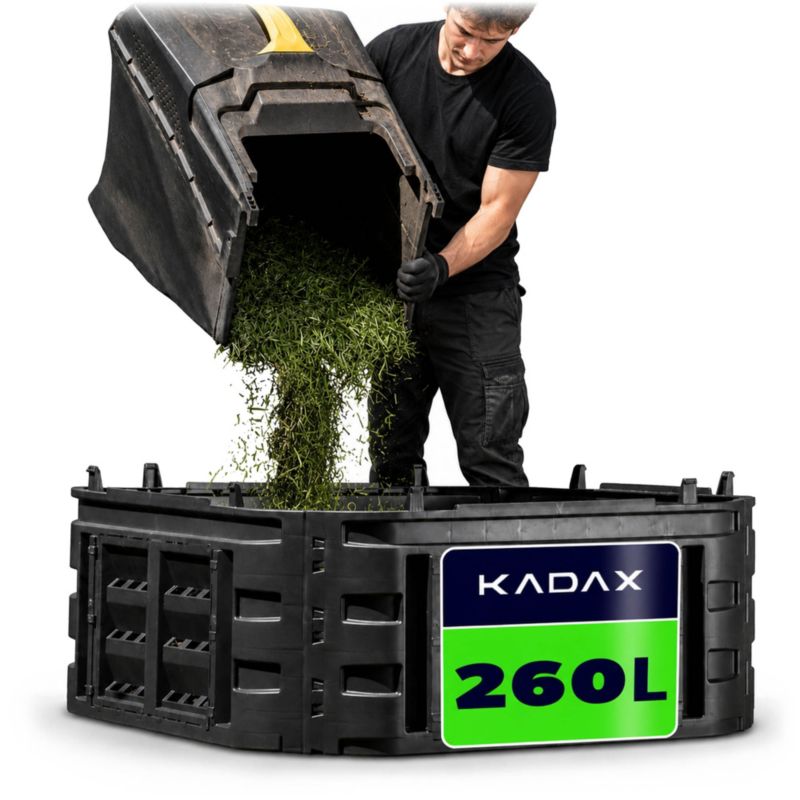 Kompostownik KADAX Ogrodowy moduł Powiększający 260L 1szt.