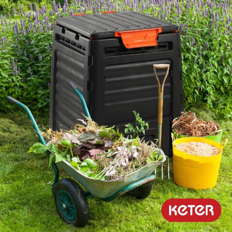 Kompostownik Keter czarny 320L