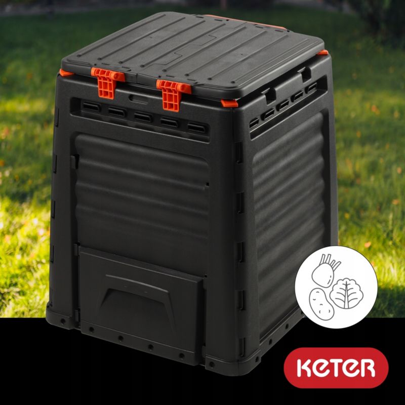 Kompostownik Keter czarny 320L
