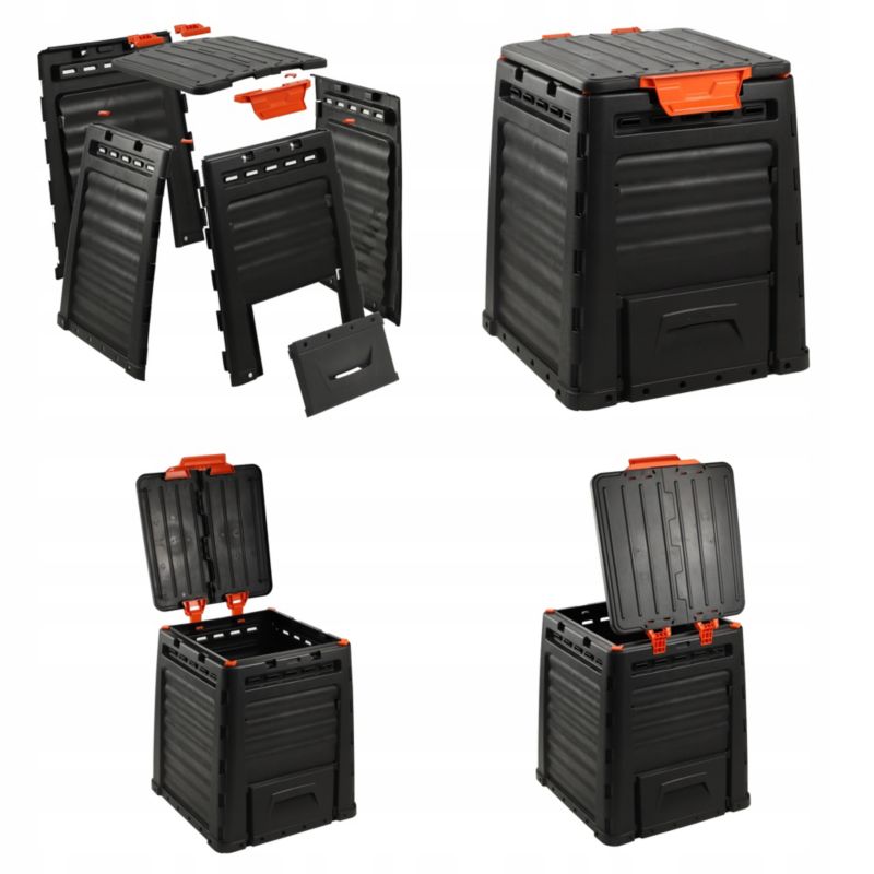 Kompostownik Keter czarny 320L