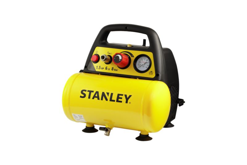 Kompresor bezolejowy Stanley 6 l 1100 W 1,5 KM 8 bar