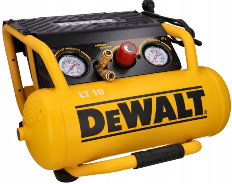 Kompresor DEWALT DPC10RC bezolejowy 10bar 214 l/min 2km 1szt