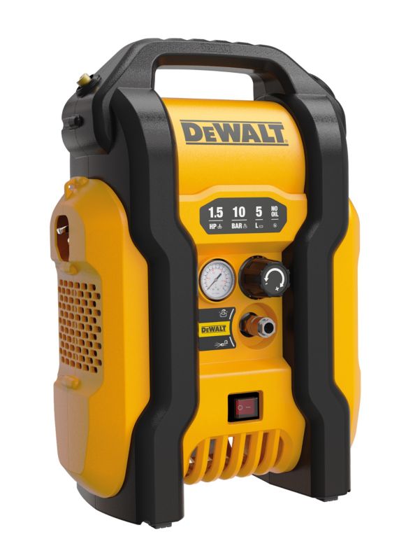 Kompresor Dewalt DXCMD155PE bezolejowy przenośny lekki 5L 1100W 10 bar 1szt