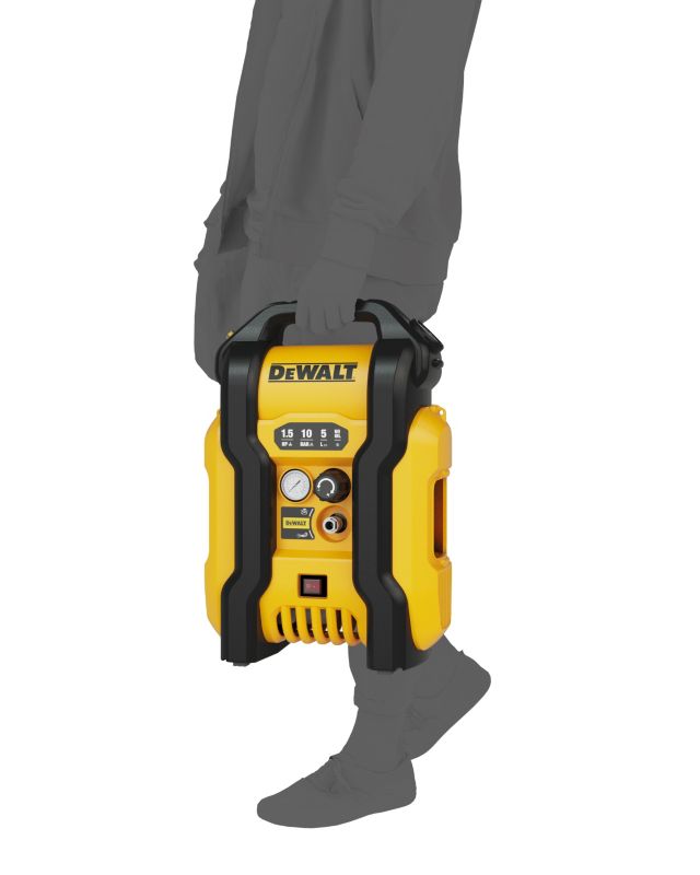 Kompresor Dewalt DXCMD155PE bezolejowy przenośny lekki 5L 1100W 10 bar 1szt