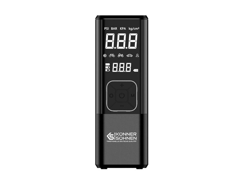 Kompresor samochodowy akumulatorowy 3 w 1 Könner & Söhnen 3x2000mAh 23 l/min 150psi 1 szt.