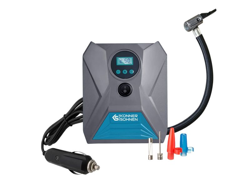 Kompresor samochodowy Könner & Söhnen 25l/min 150psi 1 szt.