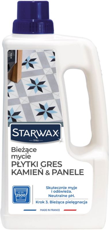Koncentrát Starwax pro časté čištění dlaždic a kameniny, 1 l.