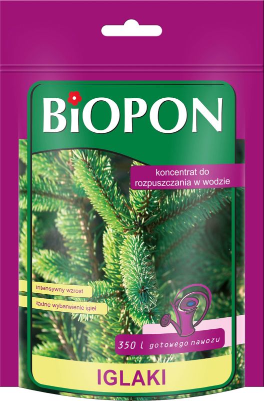 Koncentrat rozpuszczalny do iglaków Biopon 350 g